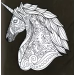 Csillogó kifestők - Unikornisok