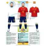 A futball csillagai matricákkal