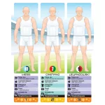 A futball csillagai matricákkal