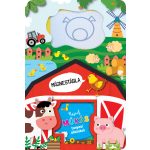 Mágnestábla - Rajzolj mókás tanyasi állatokat