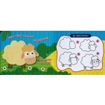 Mágnestábla - Rajzolj mókás tanyasi állatokat