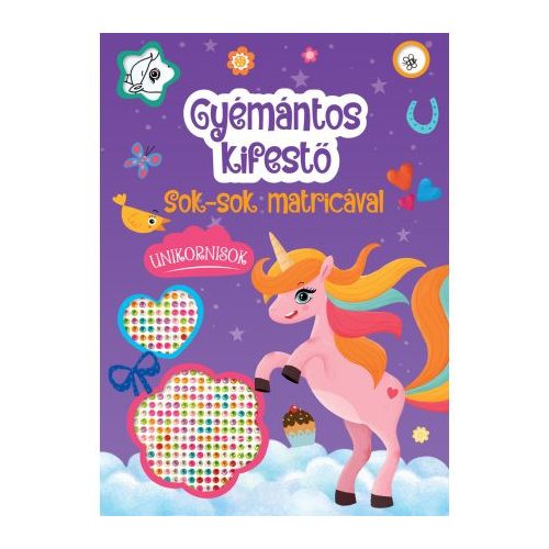 Gyémántos kifestő - Unikornisok