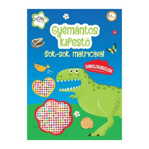 Gyémántos kifestő - Dinoszauruszok