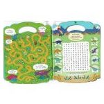 Színes foglalkoztatófüzet dinoszauruszokkal