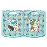 Színes foglalkoztatófüzet dinoszauruszokkal