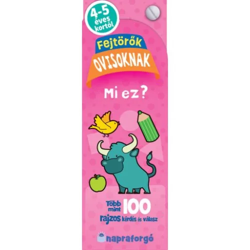 Fejtörők ovisoknak -  Mi ez? 