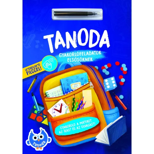 Tanoda letörölhető filccel - elsősöknek