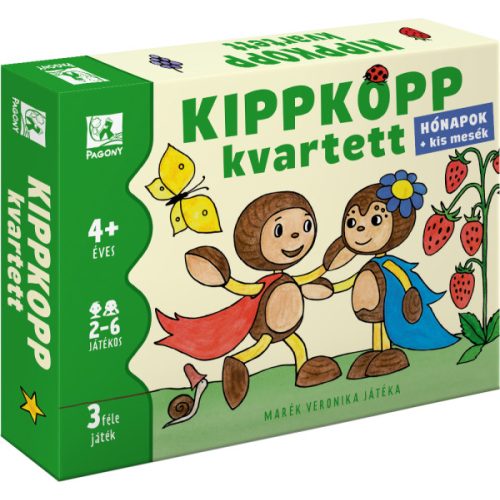 Kippkopp kvartett kártyajáték