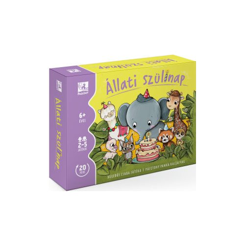 Állati szülinap - kártyajáték