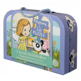 Pitypang és Lili - bőröndös puzzle