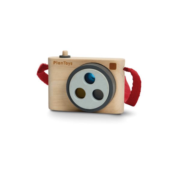 PlanToys - Színes Csavarható fényképezőgép