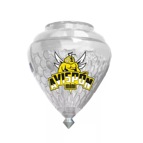 Peonza Mini Avispón Ezüst