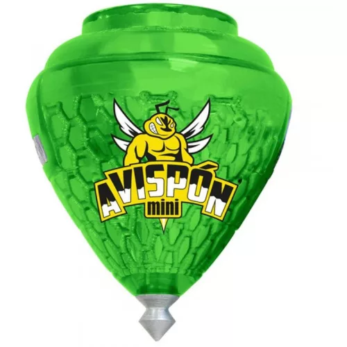 Peonza Mini Avispón Zöld