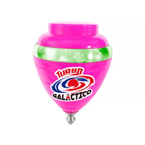 Peonza Turbo Galactico Rózsaszín