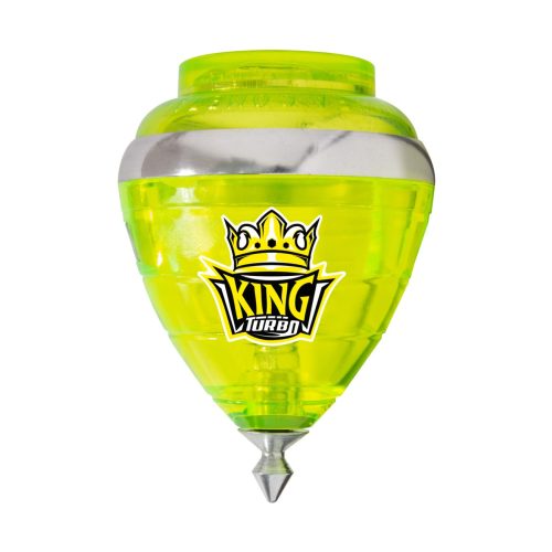 Peonza King Turbo Zöldessárga