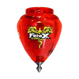 Peonza Turbo Fenix Piros