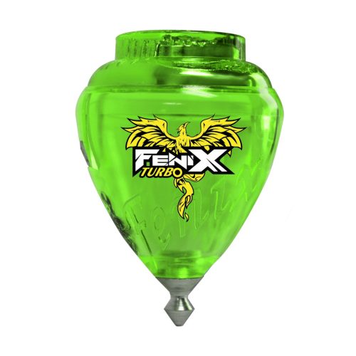 Peonza Turbo Fenix Zöld