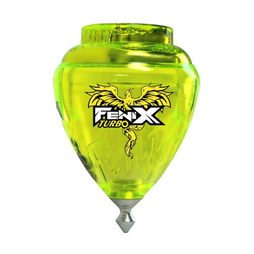 Peonza Turbo Fenix Zöldessárga