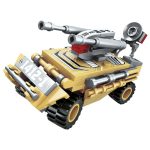 QMAN 1412 készségfejlesztő építőjáték - 6 az 1-ben Árész a szuper robot