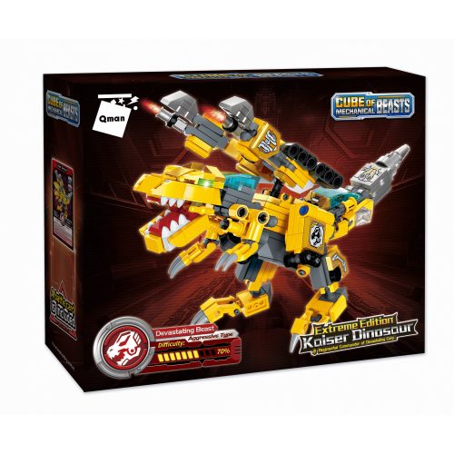 QMAN® LEGO-kompatibilis építőjáték - Csoda Kocka - Császár dinoszaurusz