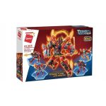 QMAN 41305 készségfejlesztő építőjáték - 4 az 1-ben óriási szett Lángisten Tábornok