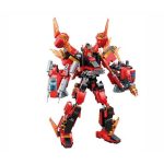 QMAN 41305 készségfejlesztő építőjáték - 4 az 1-ben óriási szett Lángisten Tábornok