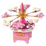 QMAN 42107 készségfejlesztő építőjáték - 3 az 1-ben Fantáziavilág