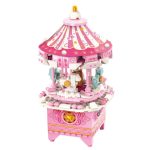 QMAN 42107 készségfejlesztő építőjáték - 3 az 1-ben Fantáziavilág