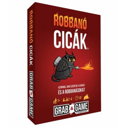 Robbanó cicák, mini - Parti Társasjáték