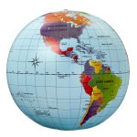 Felfújható Földgömb 30 cm átmérő