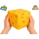 Óriás Squishy sajt nyújtható figura - 10 cm