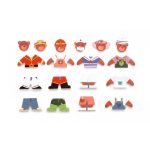 Scratch Europe - Öltöztesd fel a macit – Mágneses fejlesztő játék