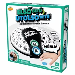 Első betű - utolsó betű társasjáték