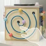 TOPBRIGHT Montessori zene kocka mikrofonnal és matató részekkel