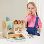 TOPBRIGHT Montessori fagylaltozó szerepjáték készlet