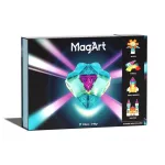 TOPBRIGHT MagArt mágneses építőkészlet 110 db-os