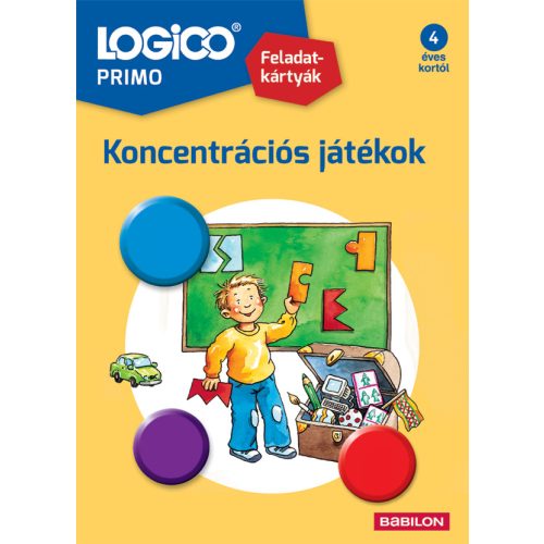 LOGICO Primo feladatkártyák - Koncentrációs játékok
