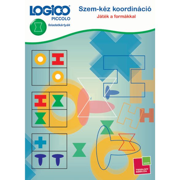 LOGICO Piccolo feladatkártyák - Szem-kéz koordináció: Játék a formákkal