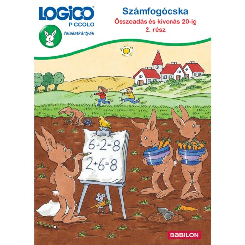 LOGICO Piccolo feladatkártyák - Számfogócska: Összeadás és kivonás 20-ig 2. rész