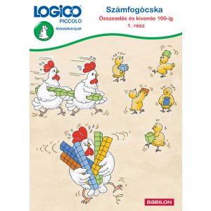 LOGICO Piccolo feladatkártyák - Számfogócska: Összeadás és kivonás 100-ig 1. rész