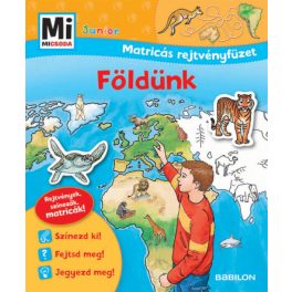   Tessloff-Babilon - Mi MICSODA Junior Matricás rejtvényfüzet – Földünk