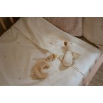 Little Dutch cumikendő - Hold - Fehér