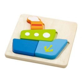 Viga Toys - Puzzle magasított (hajó)