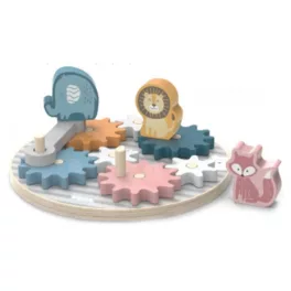 Viga Toys - Állatok fogaskerekeken