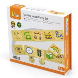 Viga Toys - Készségfejlesztő játék (érzékek) 
