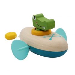 Viga Toys - Lendkerekes mini kenu (krokodil)
