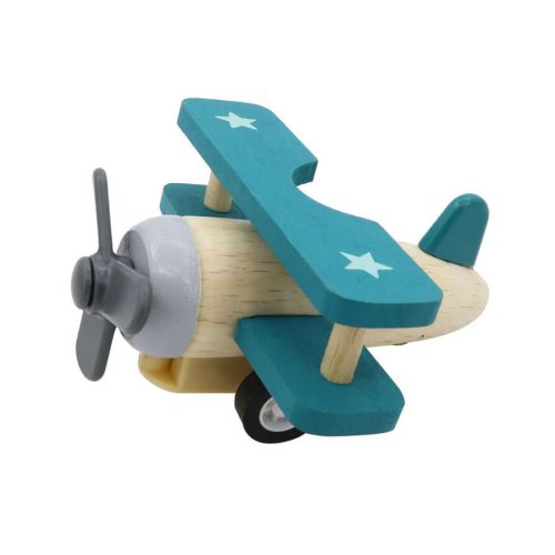 Viga Toys - Lendkerekes mini repülő két színben