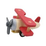 Viga Toys - Lendkerekes mini repülő két színben