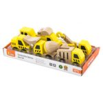 Viga Toys - Járműkészlet, 6 db-os(munkagépek)