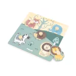 Viga Toys - Fogantyús puzzle - állatok (polarB)